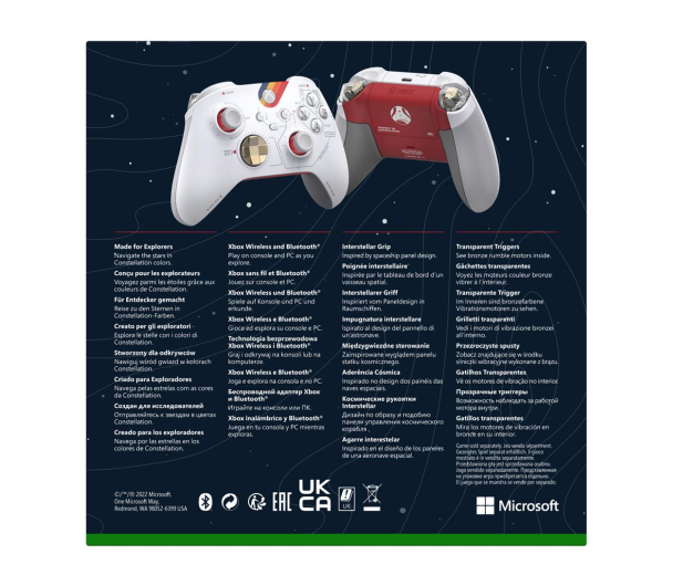 Microsoft Xbox Series Kontroler - Edycja Limitowana Starfield - 1153299 - zdjęcie 7